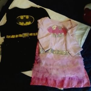 Batman onesies with capes